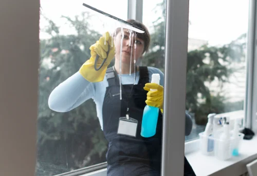 Nettoyage de vitres intérieures et extérieures à Pleucadeuc
